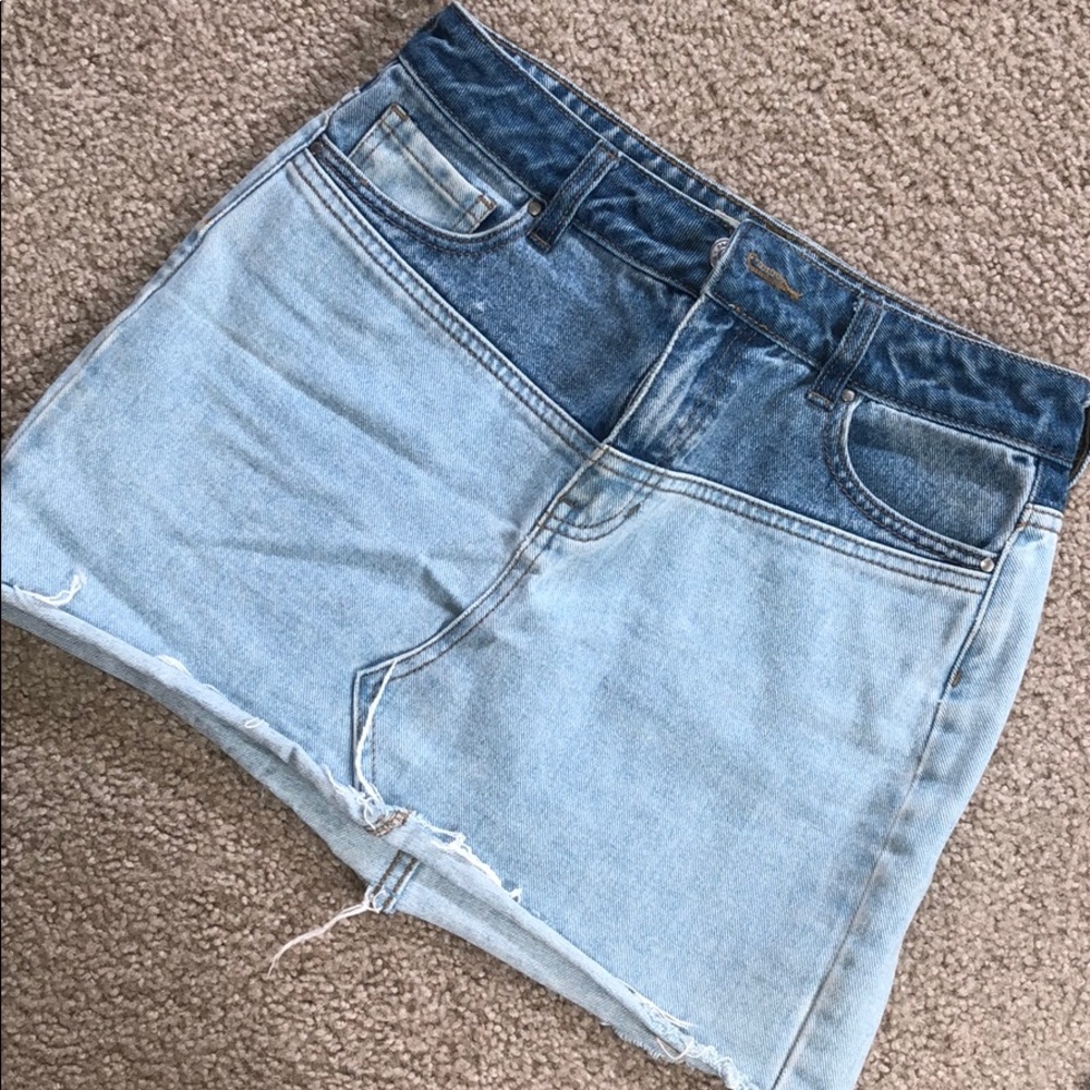 Jean skirt